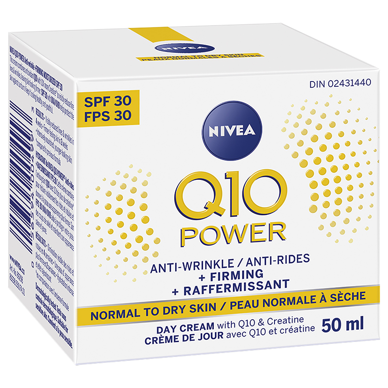 Nivea Q10 Power Anti-Wrinkle Day Cream - SPF 30 - 50ml