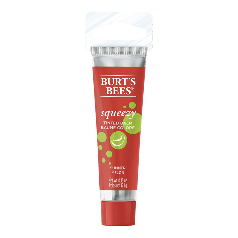 Burt's Bees Squeezy Tinted Lip Balm - Summer Melon