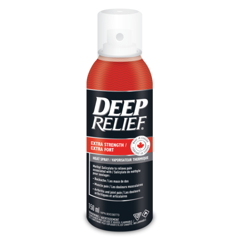 Deep Relief Extra-Strength Heat Spray - 150ml