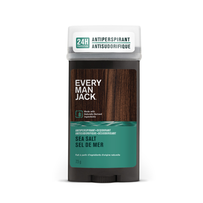 Every Man Jack Antiperspirant+Deodorant - Sea Salt - 73g