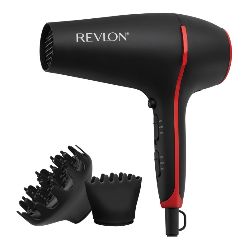 Revlon Smoothstay Hairdryer - Red/Black - RVDR5317F