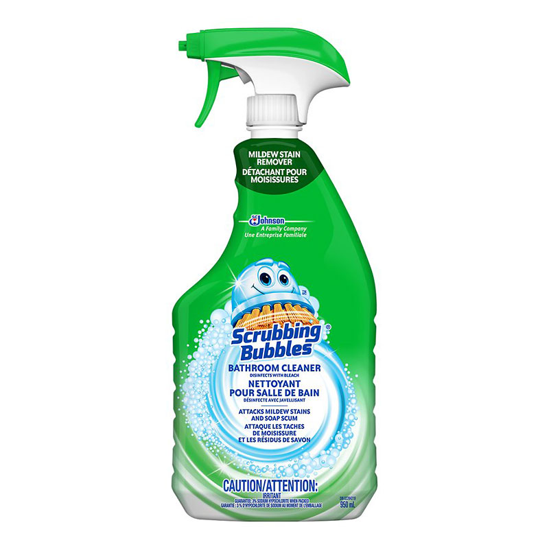 Scrubbing Bubbles Bathroom Cleaner with Bleach - 950ml