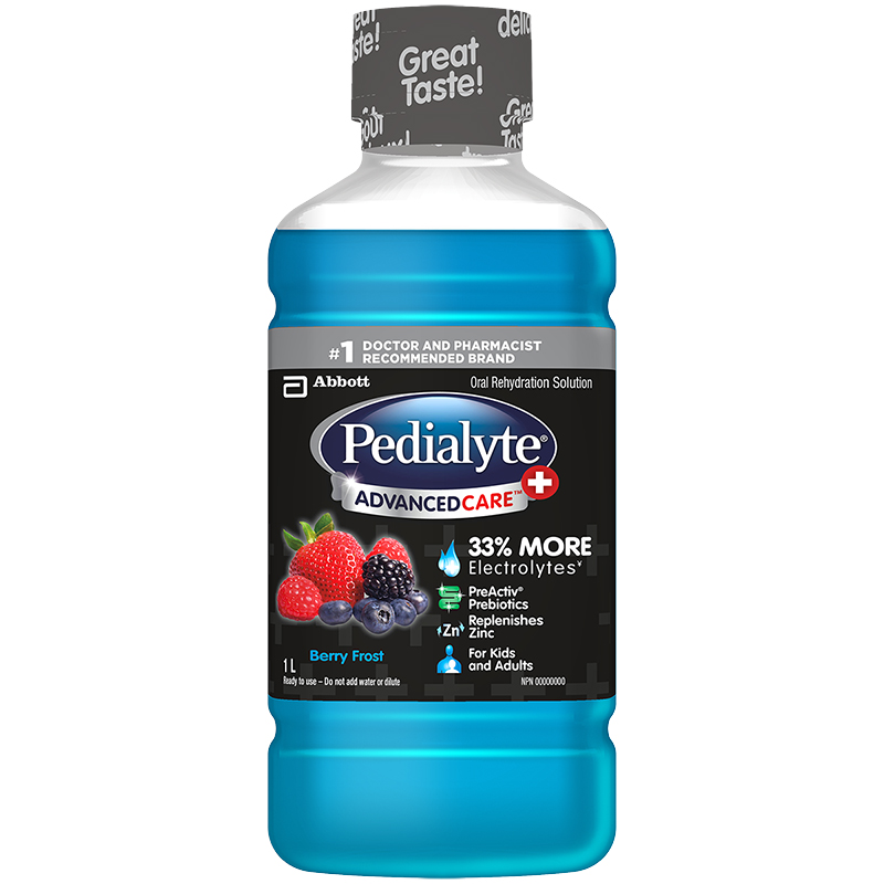 Pedialyte AdvancedCare Oral Hydration Solution - Strawberry Freeze - 1L