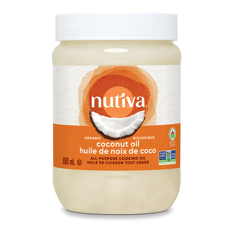 Nutiva Organic Coconut Oil - 860mL