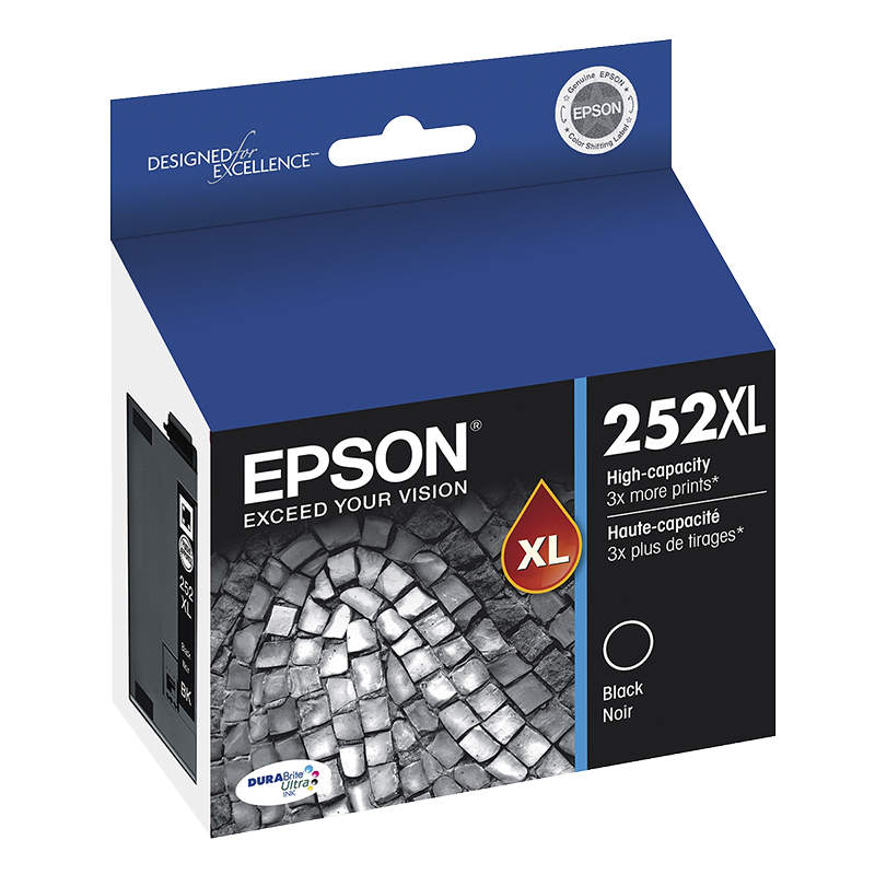 Epson T252XL Ink Cartridge - Black - T252XL120-S
