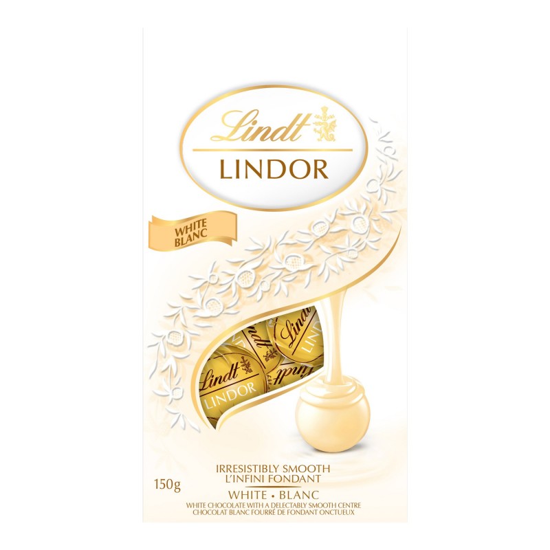 LINDOR White Chocolate Truffles - 150g