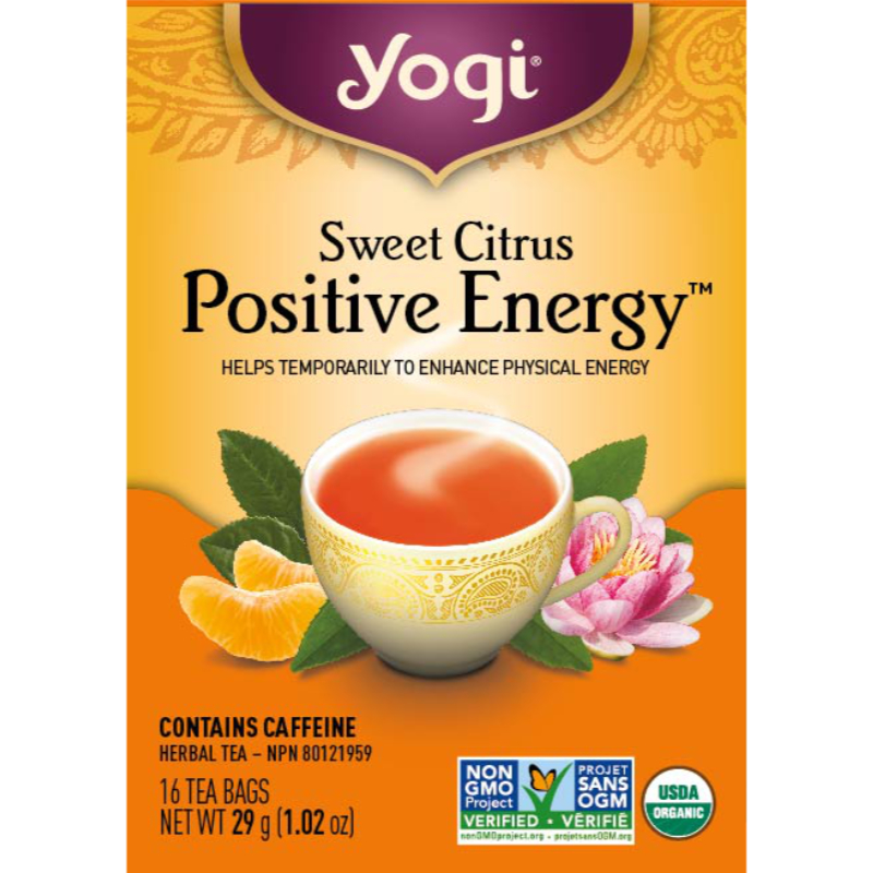 Yogi Tea - Sweet Citrus Positive Energy - 16s