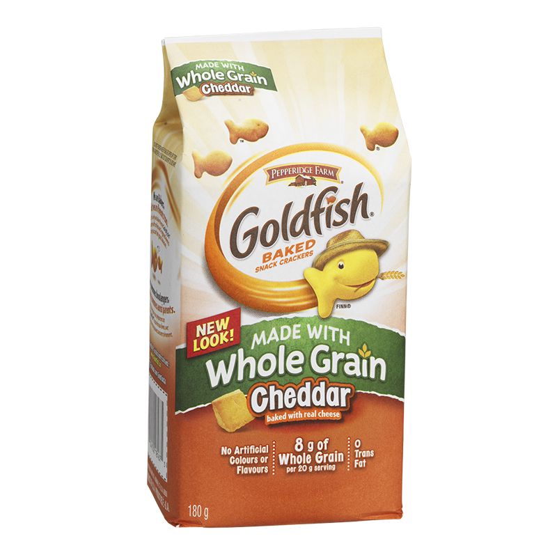 Pepperidge Farm Goldfish Crackers - Whole Grain Cheddar - 180g