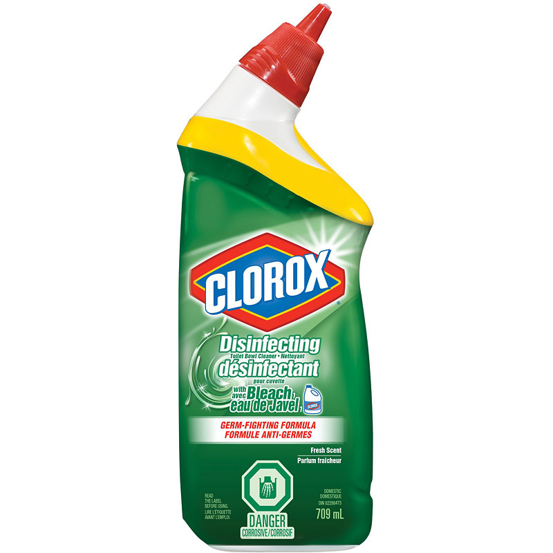 Clorox Disinfecting Toilet Bowl Cleaner Fresh Scent 709ml London Drugs