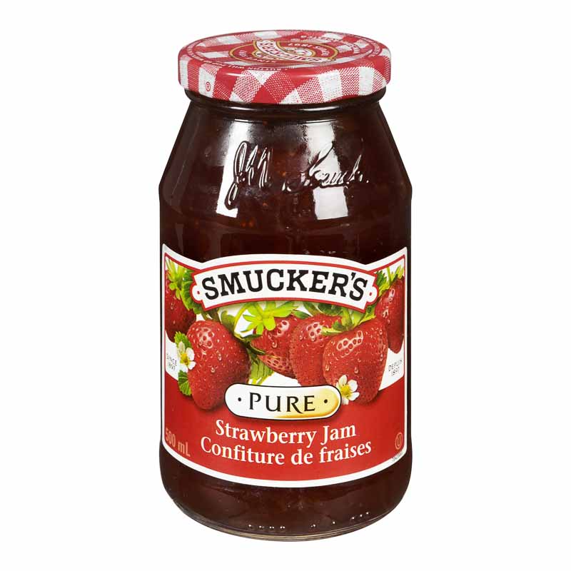 Smucker's Pure Jam - Strawberry - 500ml
