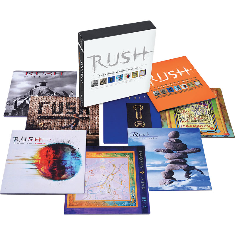 Rush - The Atlantic Studio Albums 1989-2007 - 7 CD