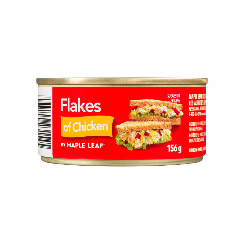 Maple Leaf Flakes of Chicken - 156g