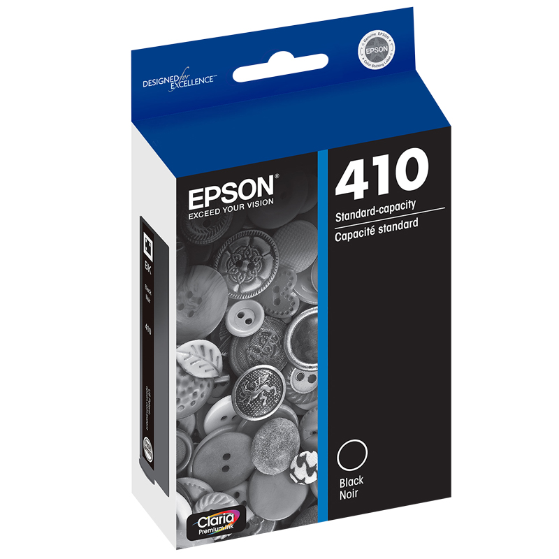 Epson T410 Claria Premium Pigment Standard-Capacity Ink Cartridge - Black - T410020