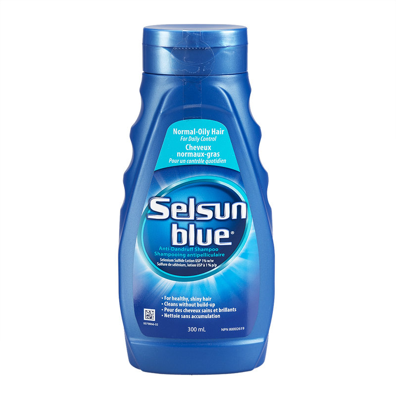 Selsun Blue Anti-Dandruff Shampoo for Normal-Oily Hair - 300ml