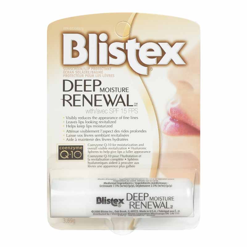 Blistex Deep Moisture Renewal Anti-Aging Treatment Lip Balm - 3.69g