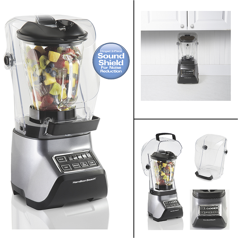 Hamilton Beach Quiet Blender - 53601C - Open Box or Display Models Only