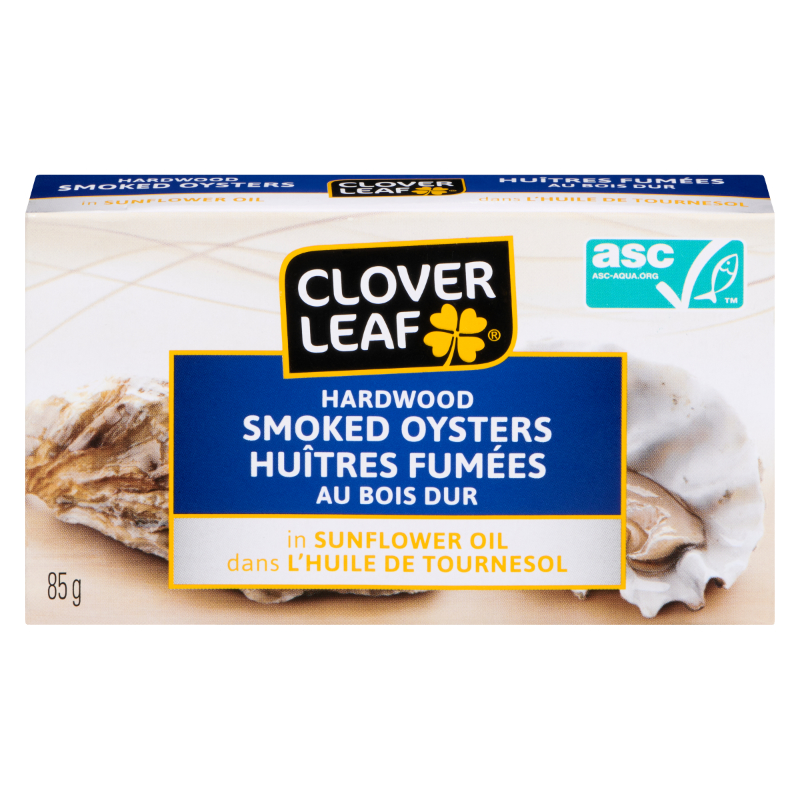 Clover Leaf Smoked Oysters - 85g