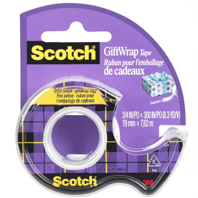 RopeSoapNDope. 3M Scotch Gift-Wrap Transparent Tape