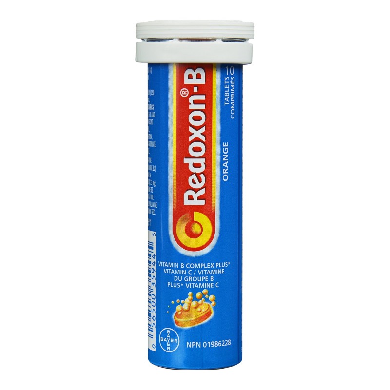 Redoxon Vitamin B Complex Plus Orange Flavored - 10's