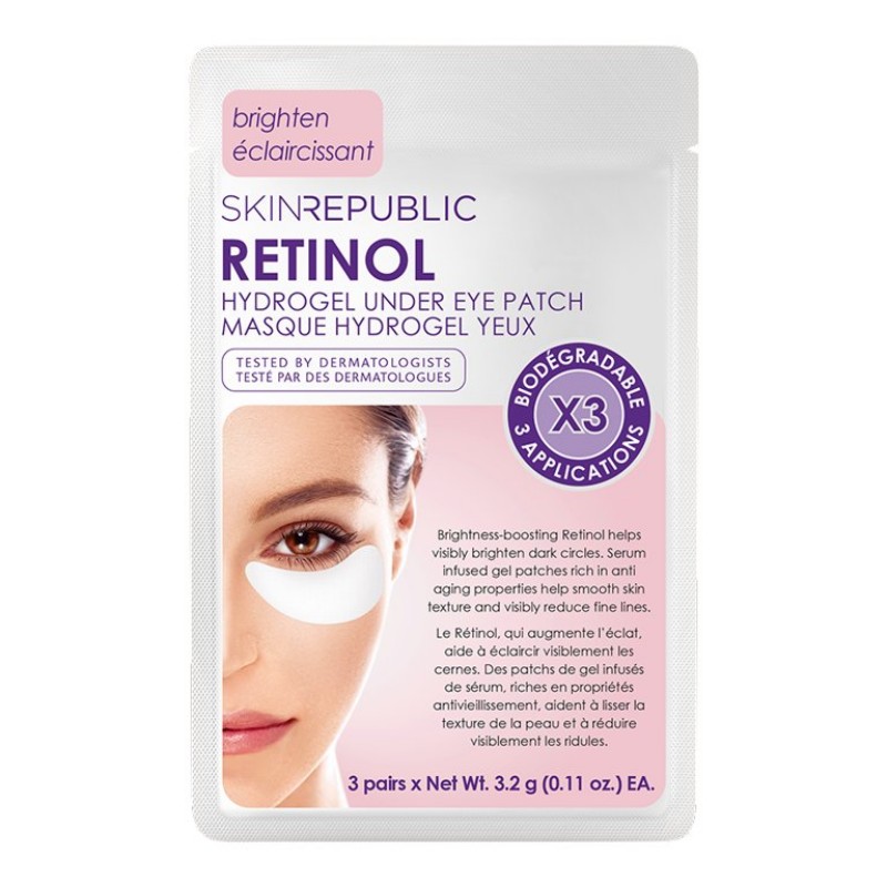 Skin Republic Retinol Hydrogel Under Eye Patch - 3 Pairs