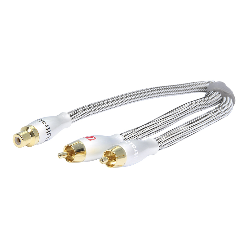 UltraLink Subwoofer Y-Cable - 1 Female to 2 Male - UAY1F2M