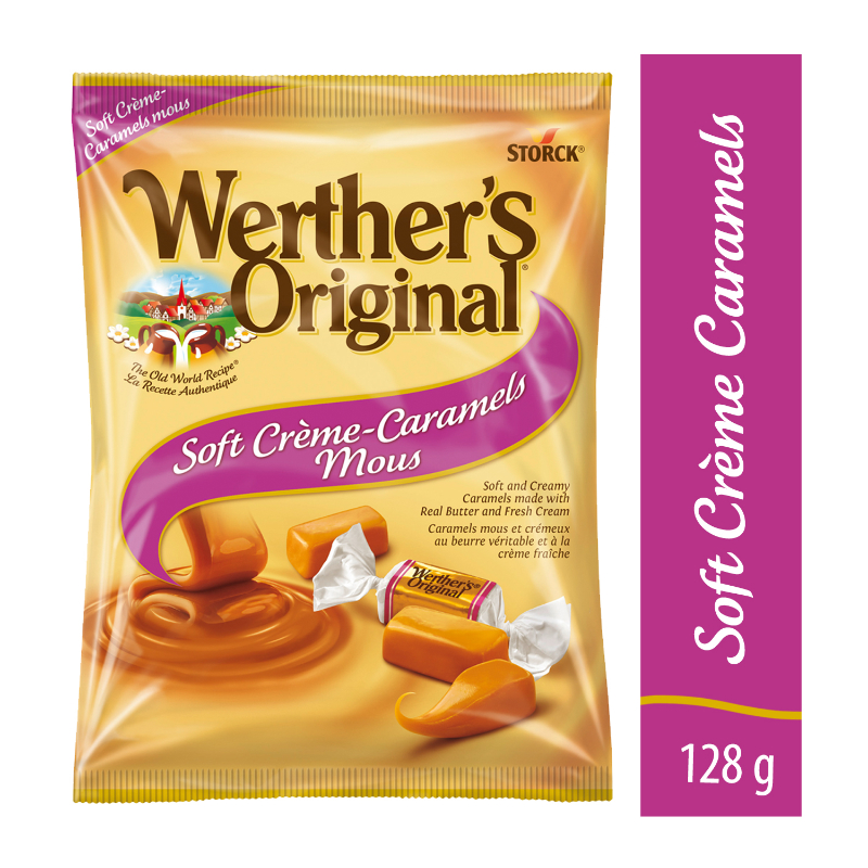 Werther's Soft Caramels - 128g