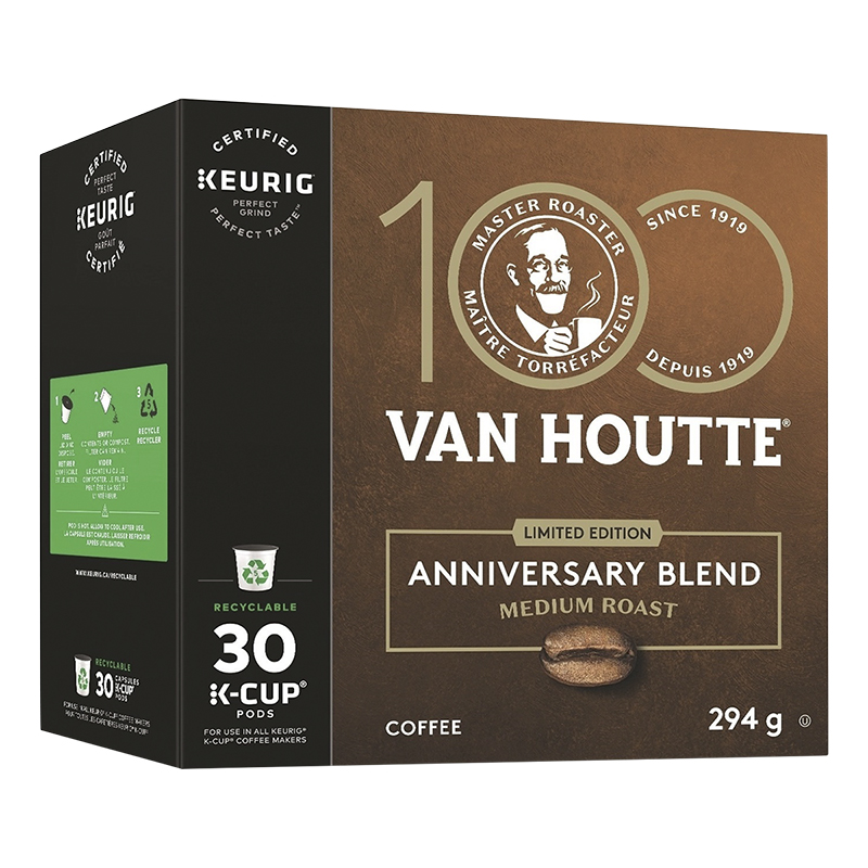 K-Cup Van Houtte Coffee - 100th Anniversary Blend - 30 pack | London Drugs