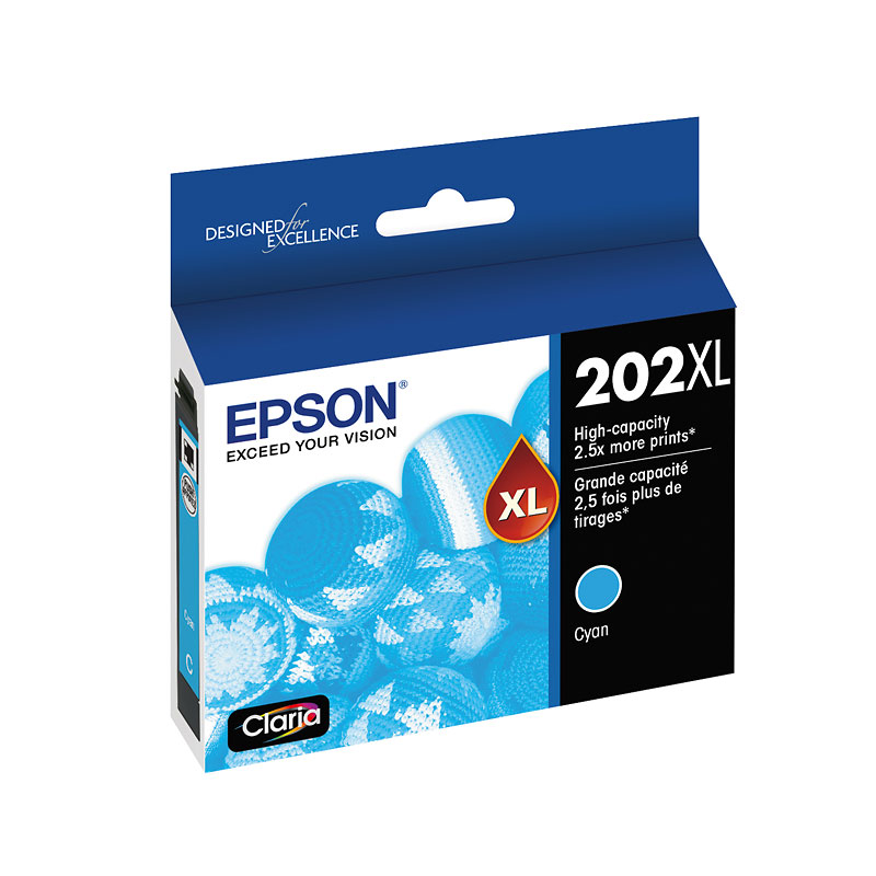 Epson 202XL Claria Ink - Cyan - T202XL220S