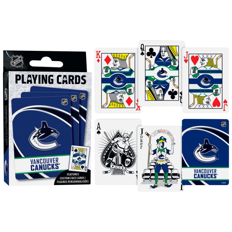 Playing Cards - Vancouver Canucks