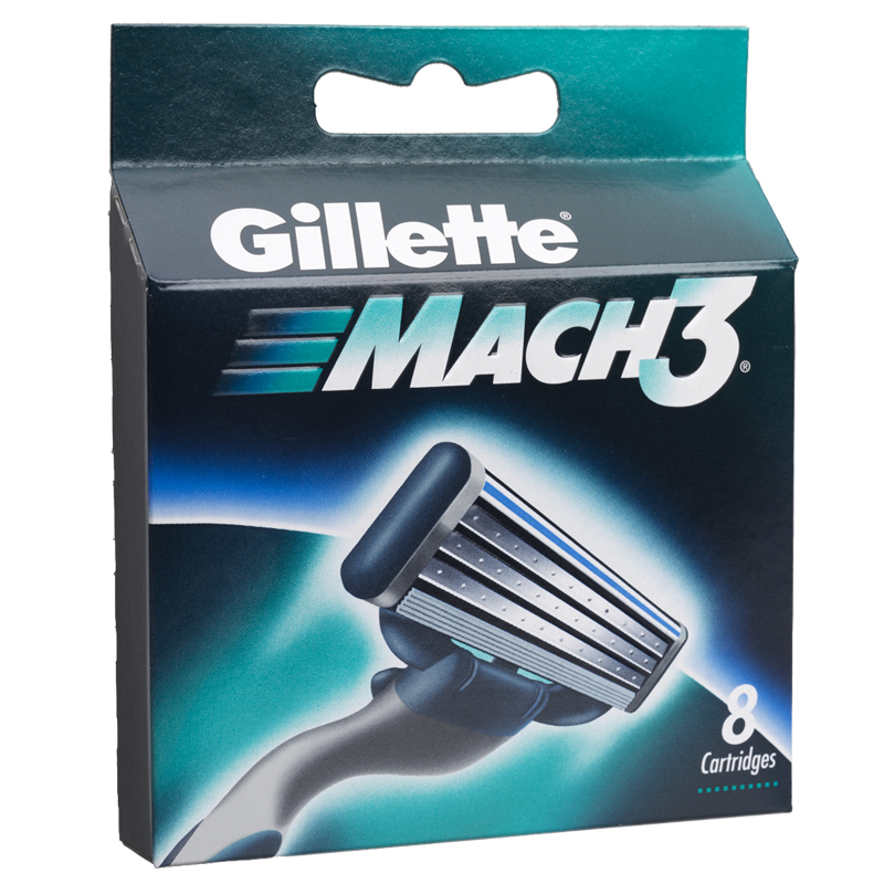 Gillette Mach 3 Blades - 8s