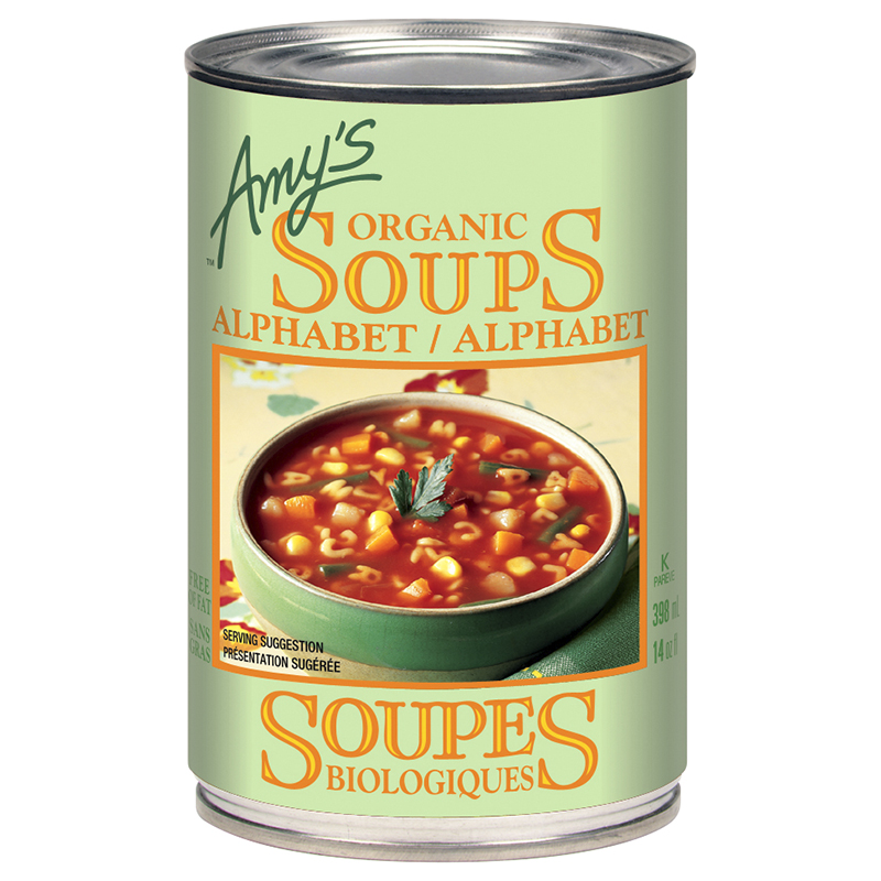 Amy's Organic Soup - Alphabet - 398ml