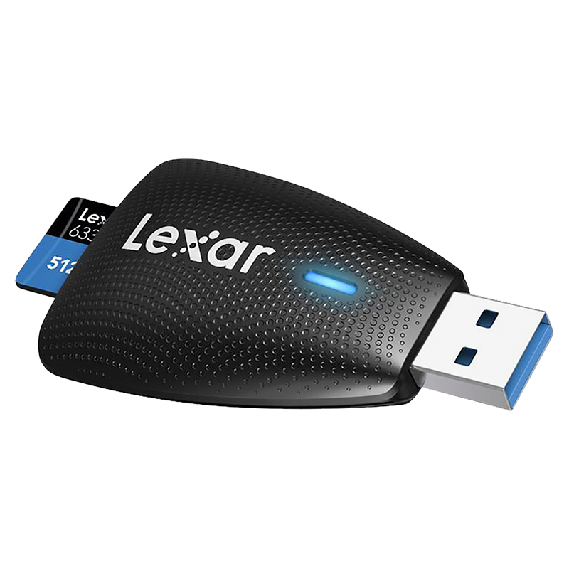 Lexar 2-in-1 SD Card Reader card reader - USB 3.1 Gen 1 - LRW450U
