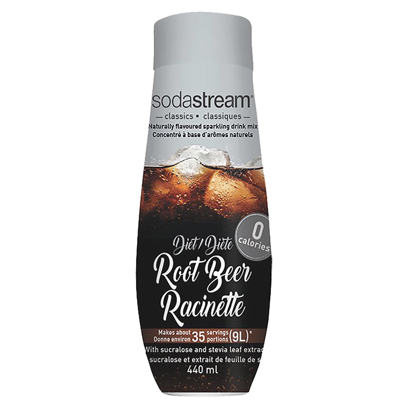 SodaStream Classics Diet  Caffeine Free Rootbeer - 440ml