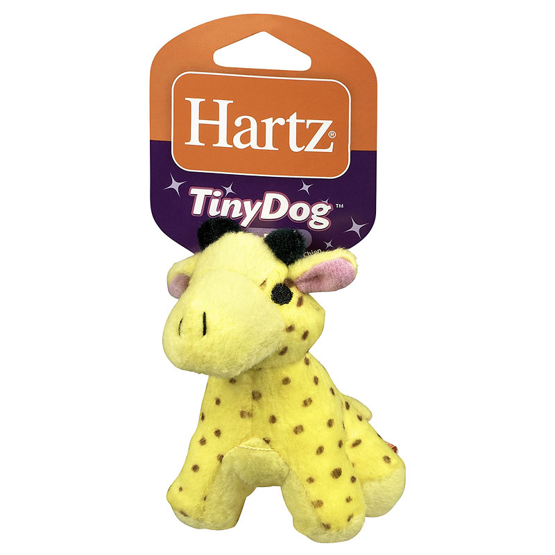 Hartz Tiny Dog Jungle Plush - Assorted