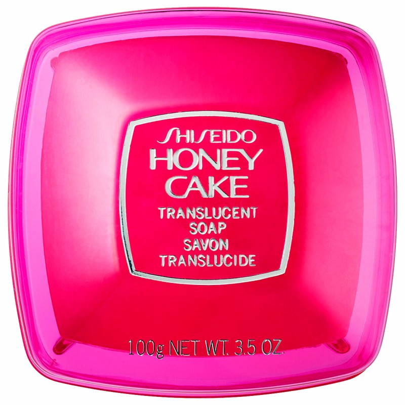 Shiseido Honeycake Translucent Soap - Red - 100g