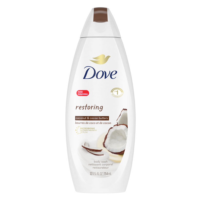 Dove Purely Pampering Body Wash - Coconut Milk with Jasmine Petals - 354ml