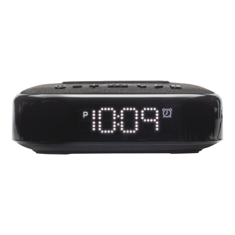 iHome Timebase II Dual-Charging Bluetooth Alarm Clock - Black - IBTW22B
