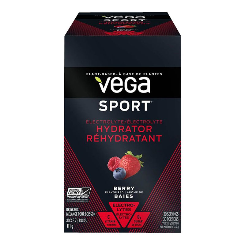 Vega Sport Electrolyte Hydrator - Berry - 30 x 3.7g