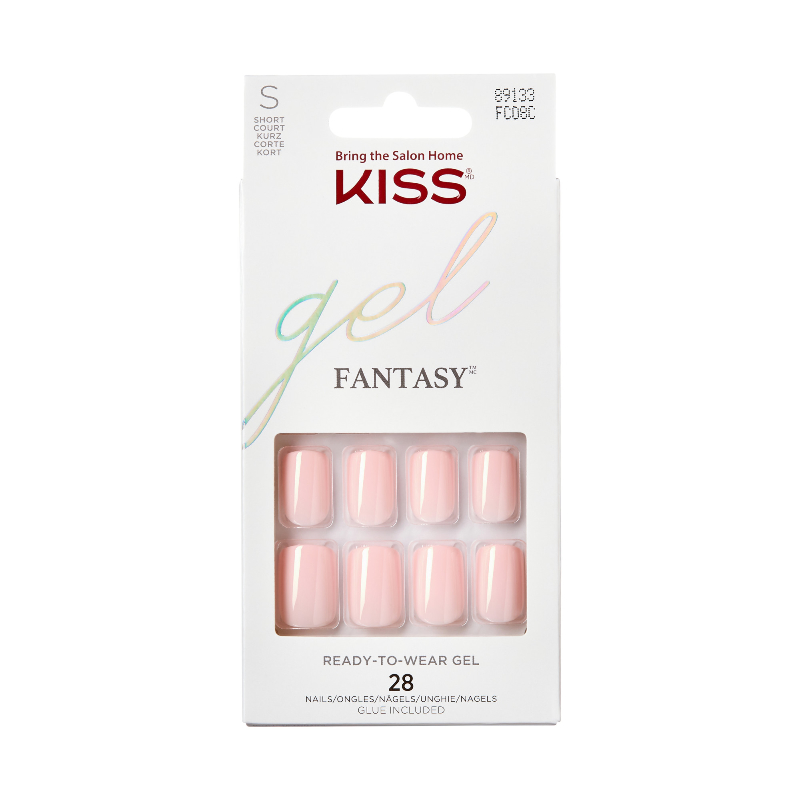 Kiss gel FANTASY False Nails Kit - Short - 28's