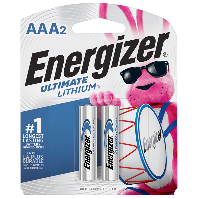 Energizer Ultimate Lithium AAA Battery - 2 pack
