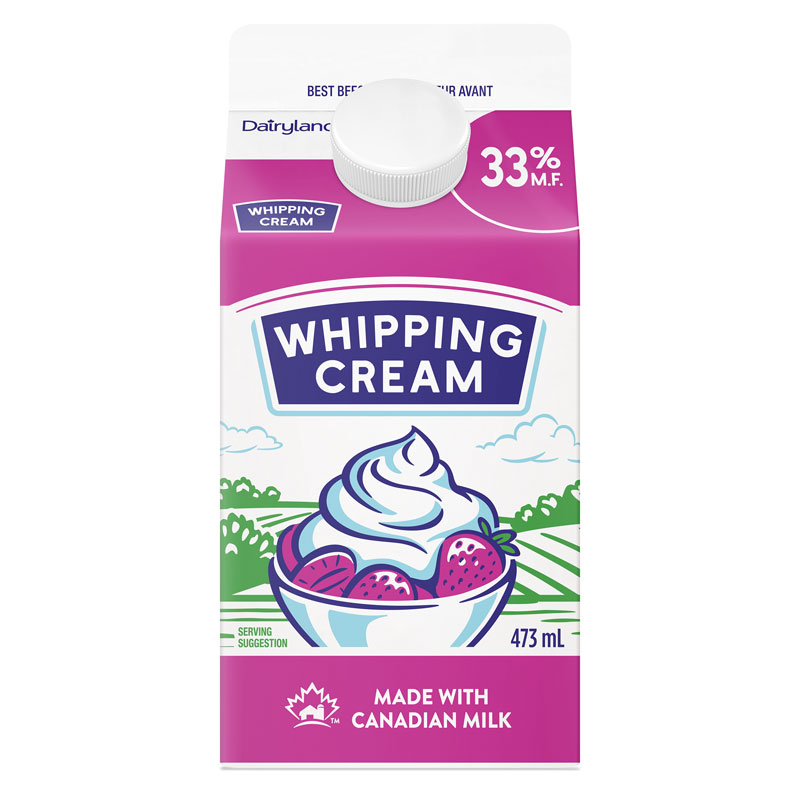 Dairyland Whipped Cream 33% - 473ml