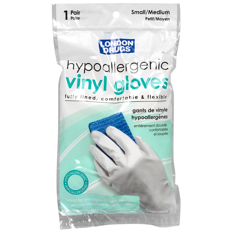 London Drugs Hypoallergenic Gloves - S/M - 1 pair