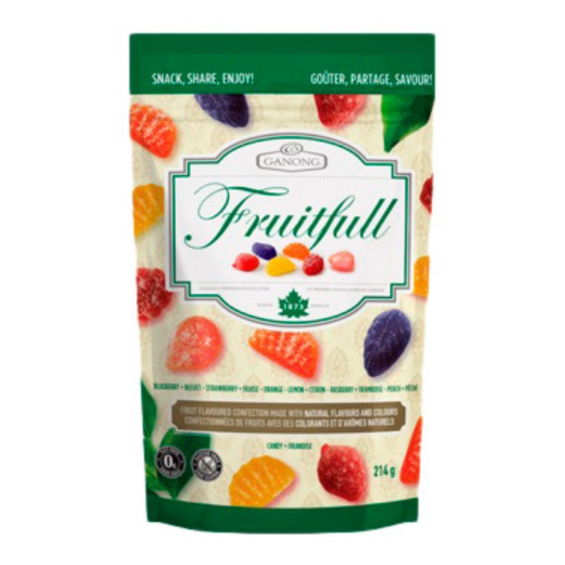 Ganong Fruitfull Candy - 214g