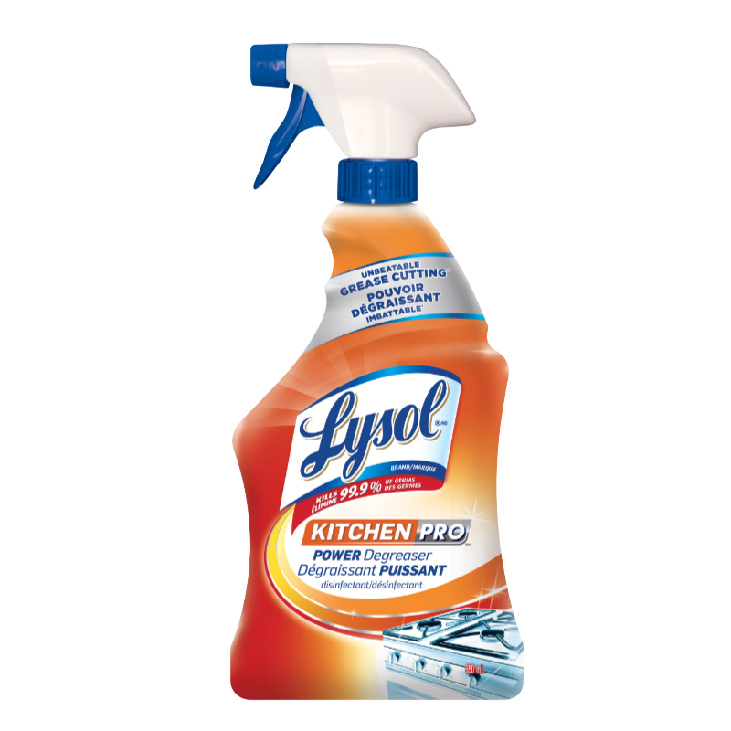 Lysol Kitchen Pro Power Degreaser & Disinfectant - 650ml