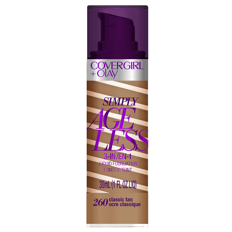 CoverGirl & Olay Simply Ageless 3-in-1 Liquid Foundation - Classic Tan