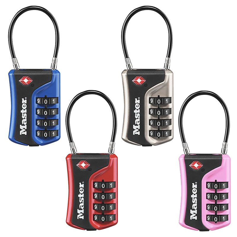 Master Lock Set Your Own Numeric Combination Luggage Lock - Assorted - 4697D
