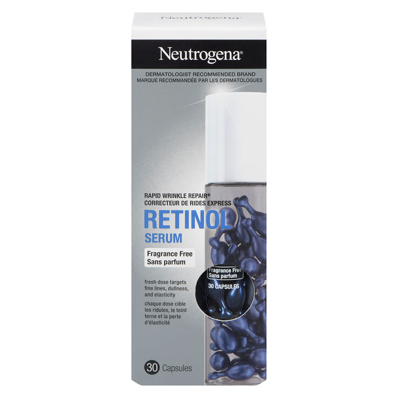 Neutrogena Rapid Wrinkle Repair Retinol Face Serum Capsules - 30's