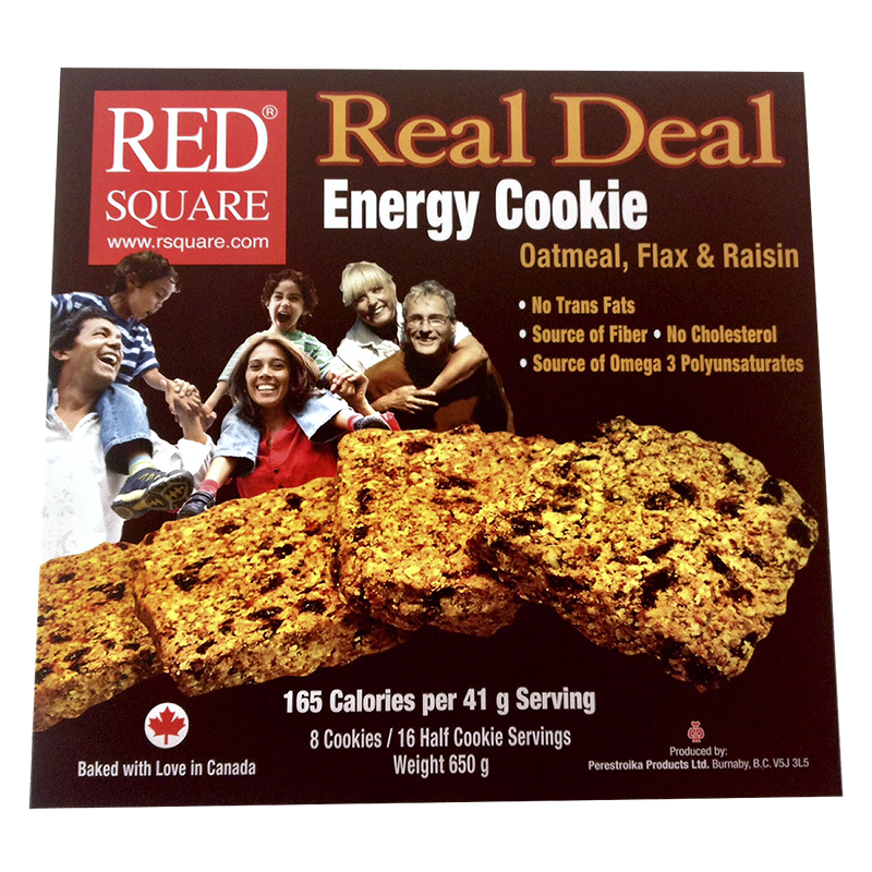 Red Square Real Deal Cookie - 8 pack- 650g