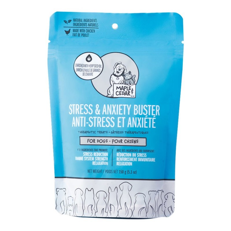 Maple & Cedar Dog Treats - Stress & Anxiety Buster - 150g