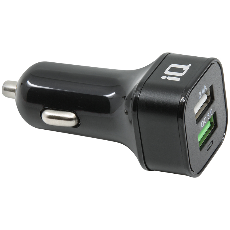 Iq Car Charger With Qualcomm Quick Charge 3 0 Iqclaqc London Drugs